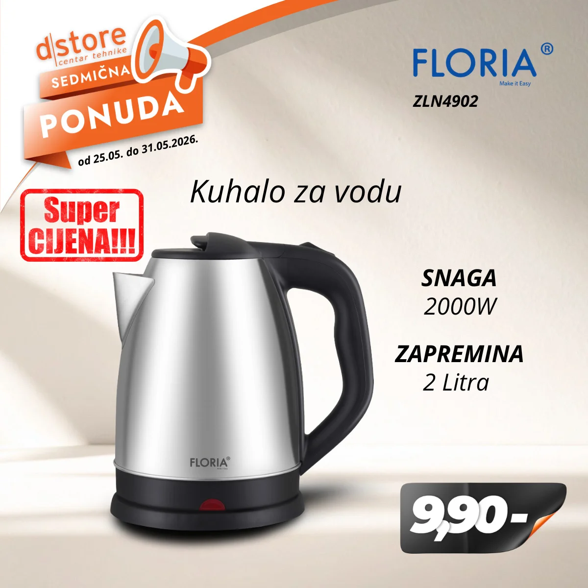 Dstore SEDMIČNA PONUDA 25-31.5.2026.