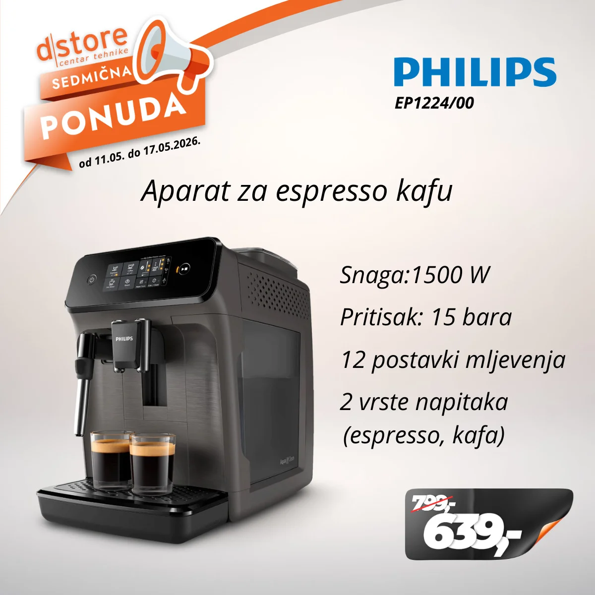 Dstore SEDMIČNA PONUDA 11-17.5.2026.