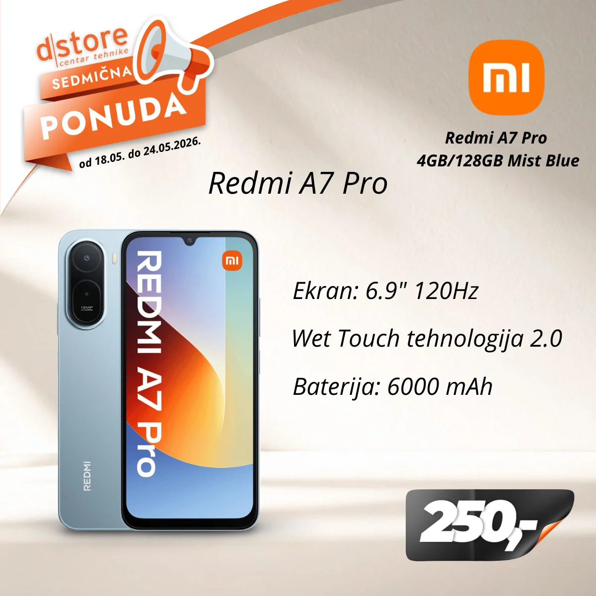 Dstore SEDMIČNA PONUDA 18-24.5.2026.