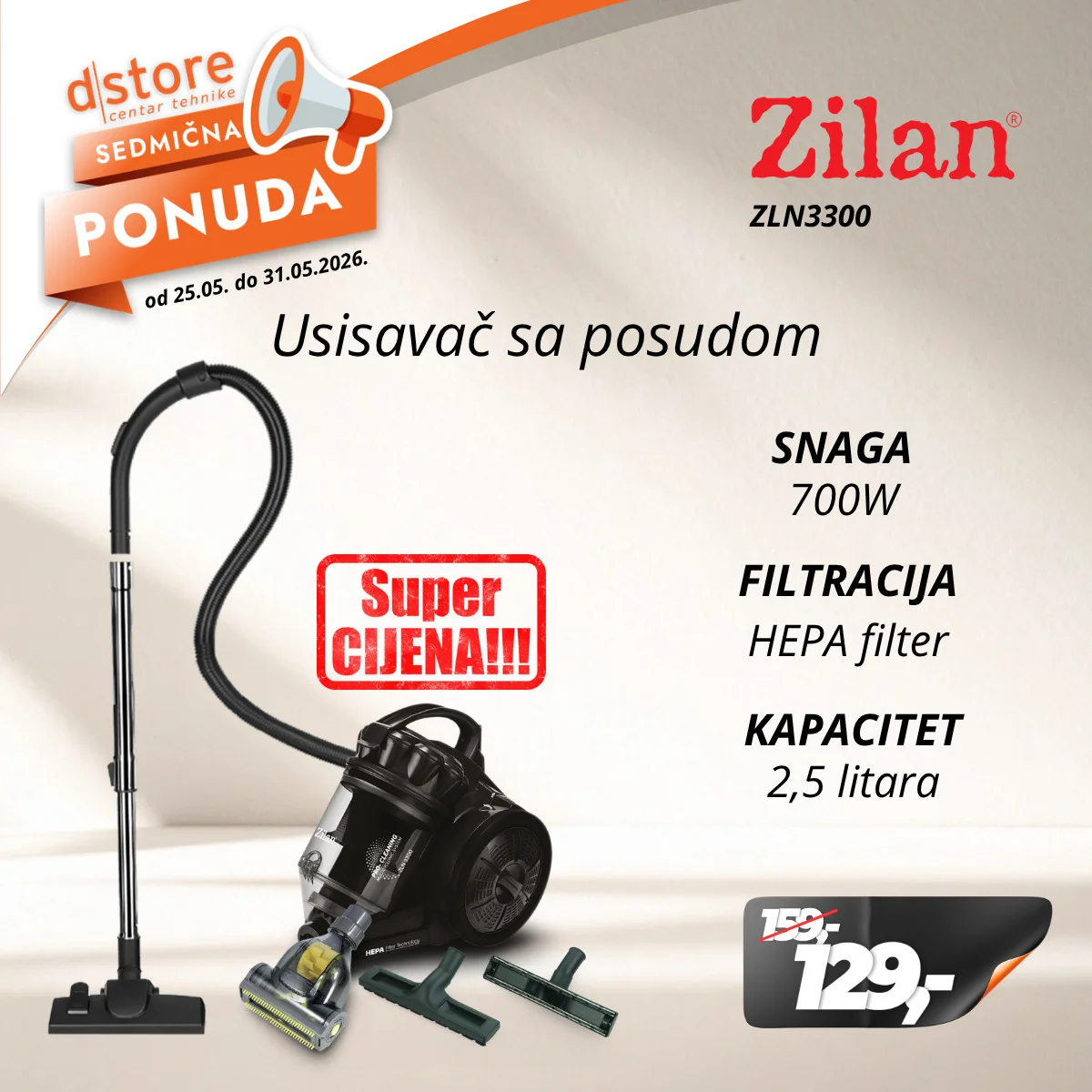 Dstore SEDMIČNA PONUDA 25-31.5.2026.