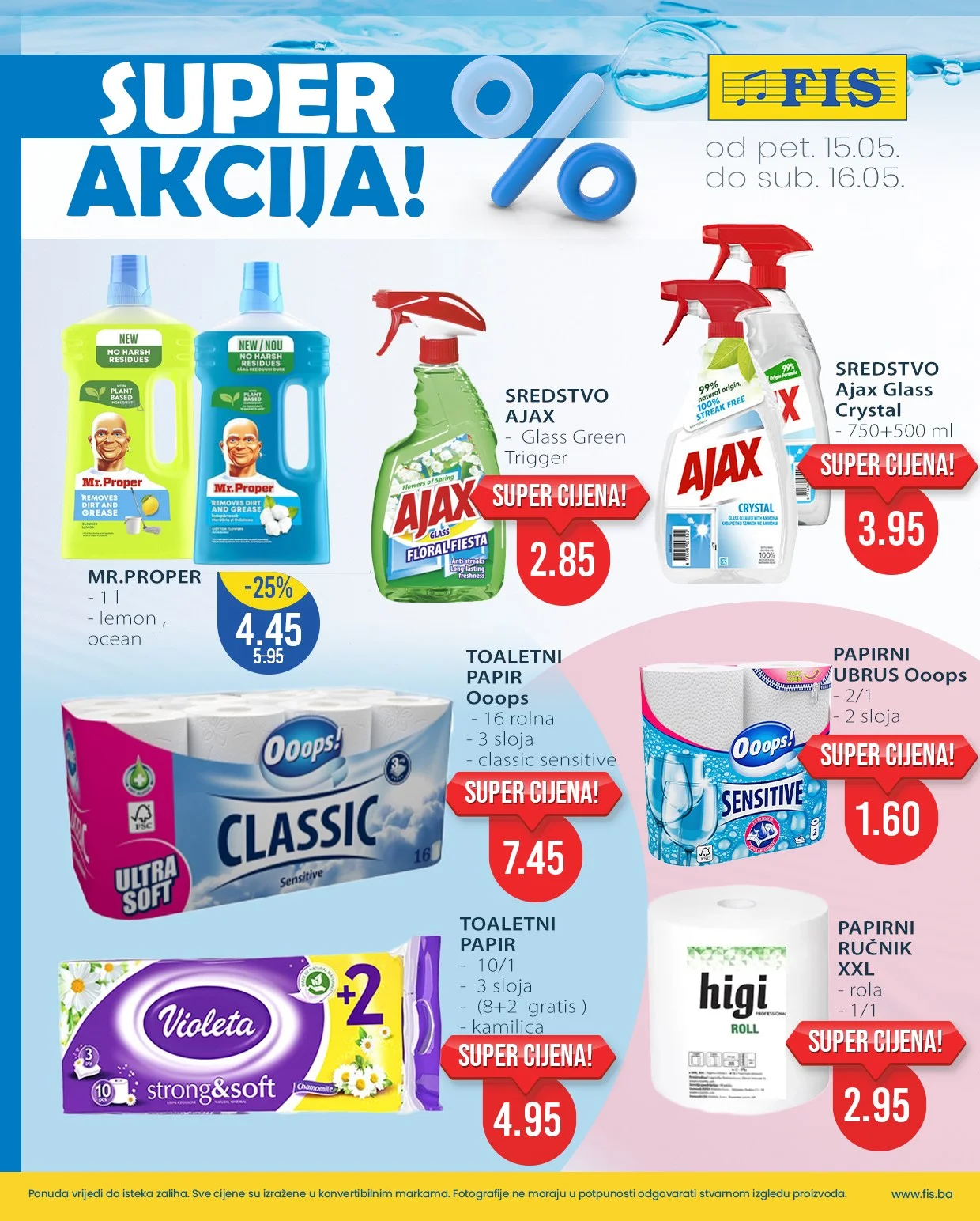 Fis vikend akcija 15-16.5.2026.