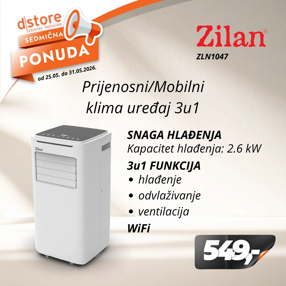 Dstore SEDMIČNA PONUDA 25-31.5.2026.