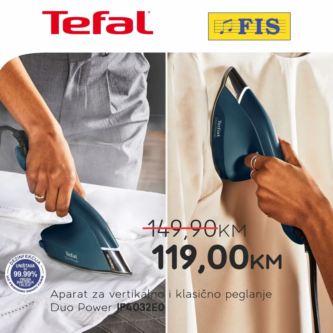 Fis ROWENTA & TEFAL AKCIJA do 8.6.2026.
