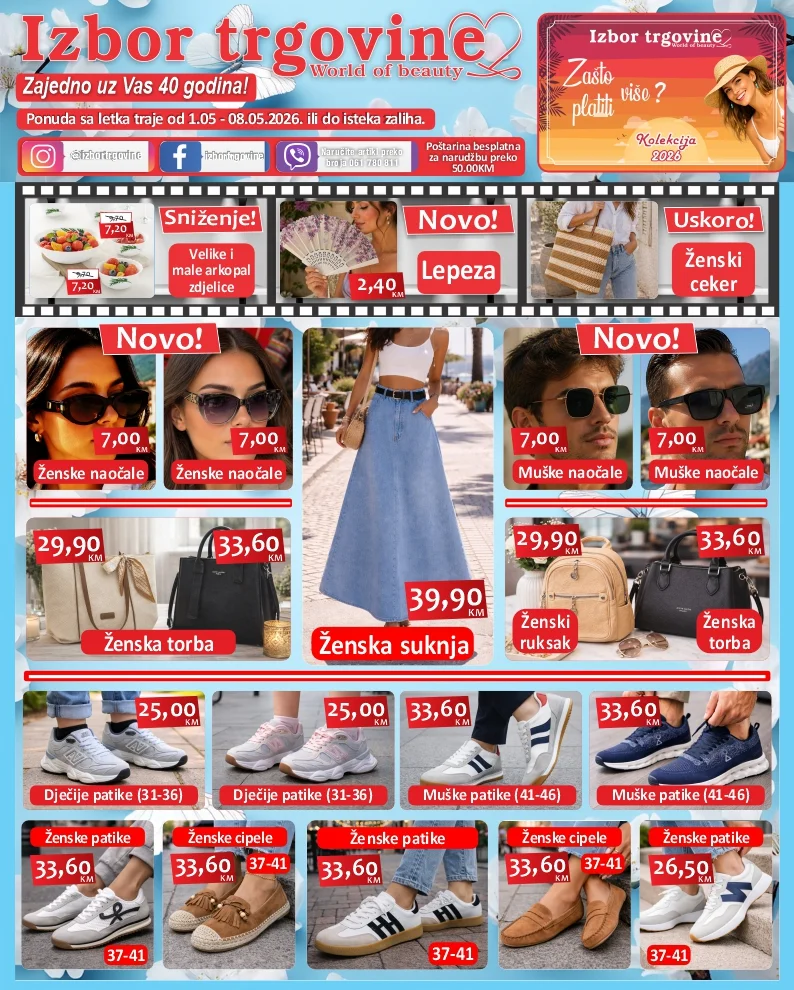 Izbor trgovine katalog 1-8.5.2026. 