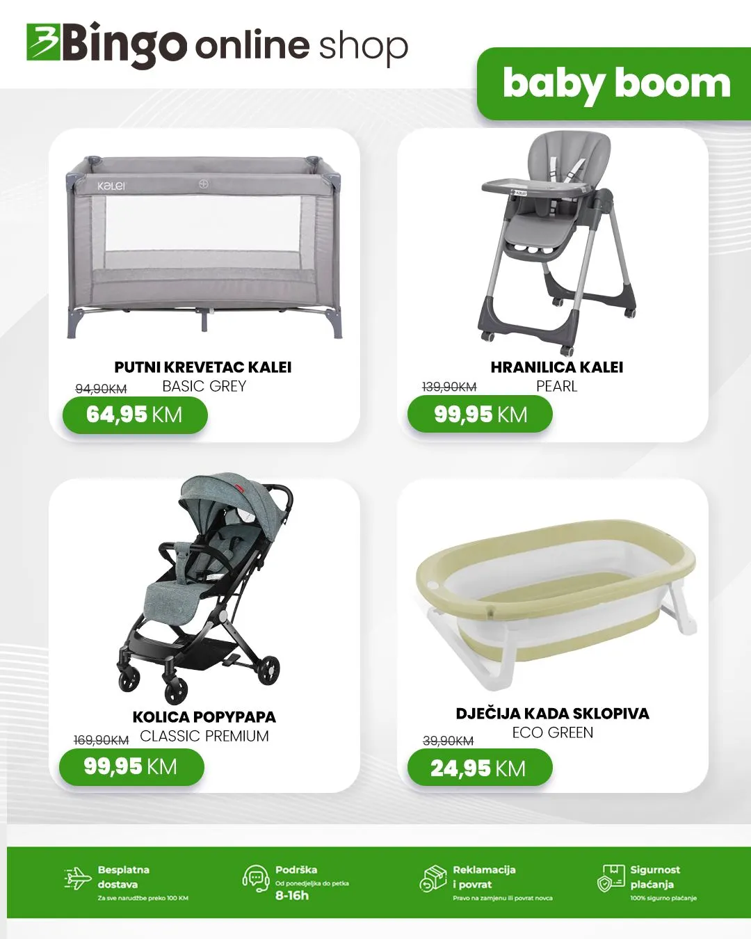 Bingo online shop BABY BOOM 