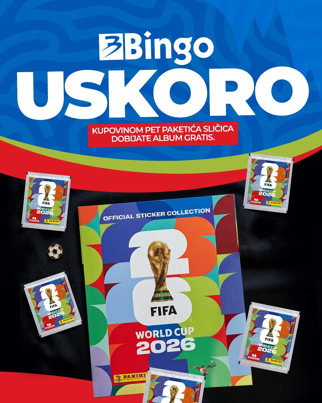 FIFA World Cup 2026 Panini kolekcija