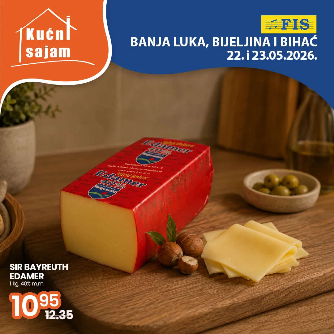 Fis KUĆNI SAJAM TOP SNIŽENJA 22-23.5.2026.