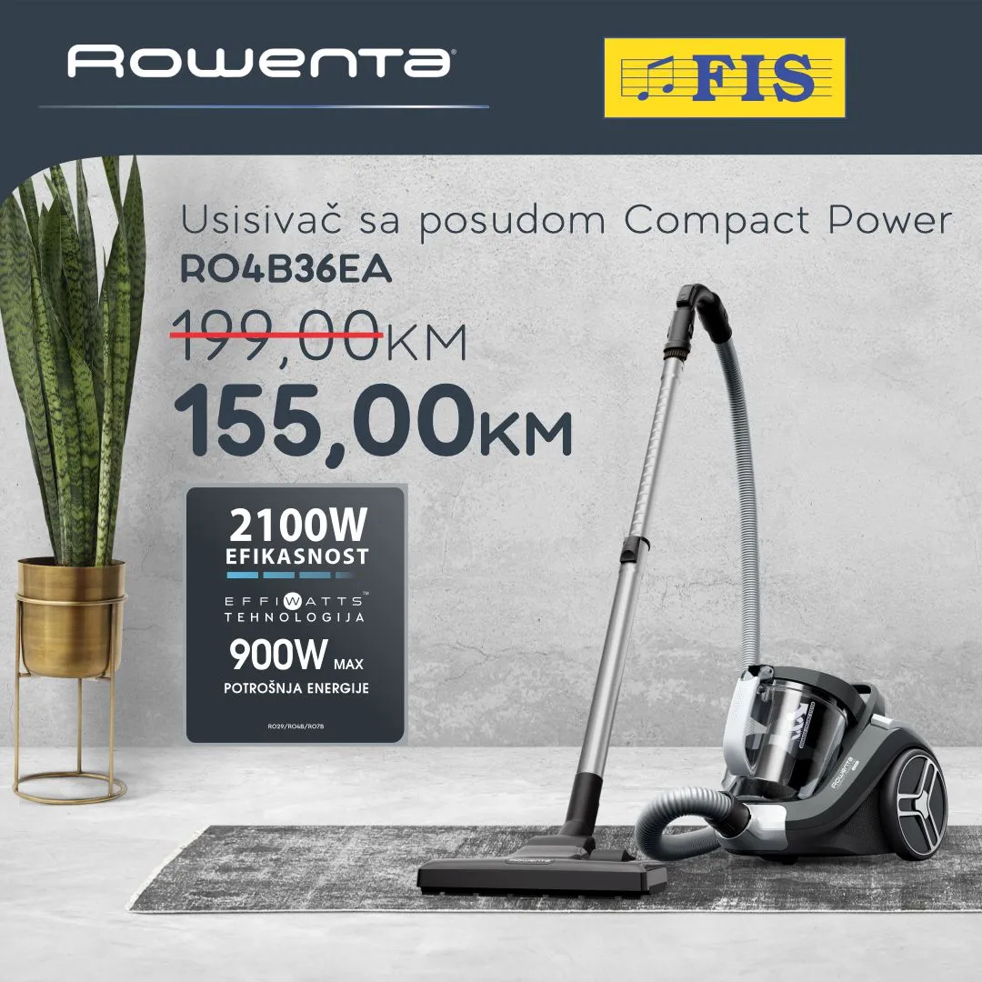 Fis ROWENTA & TEFAL AKCIJA do 8.6.2026.