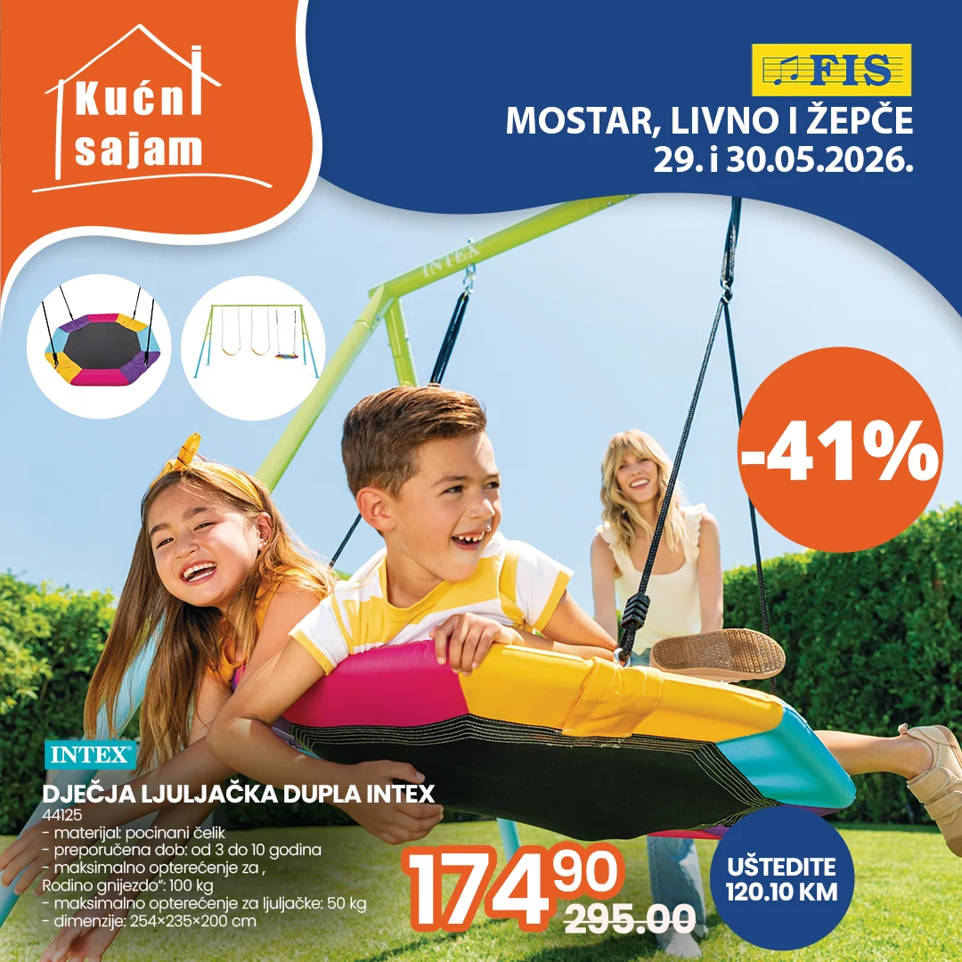 Fis KUĆNI SAJAM TOP SNIŽENJA 29-30.5.2026.