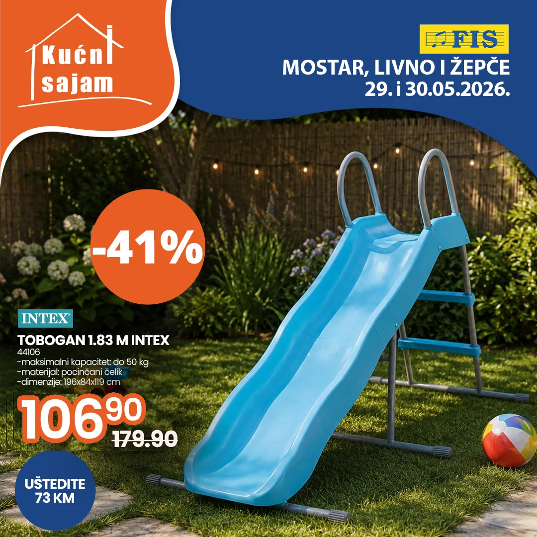 Fis KUĆNI SAJAM TOP SNIŽENJA 29-30.5.2026.
