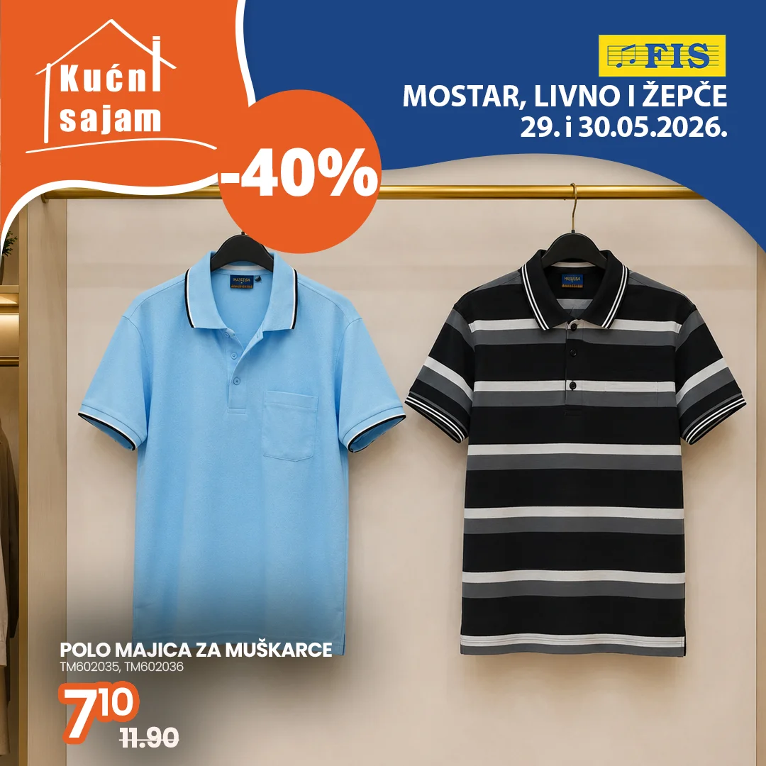 Fis KUĆNI SAJAM TOP SNIŽENJA 29-30.5.2026.