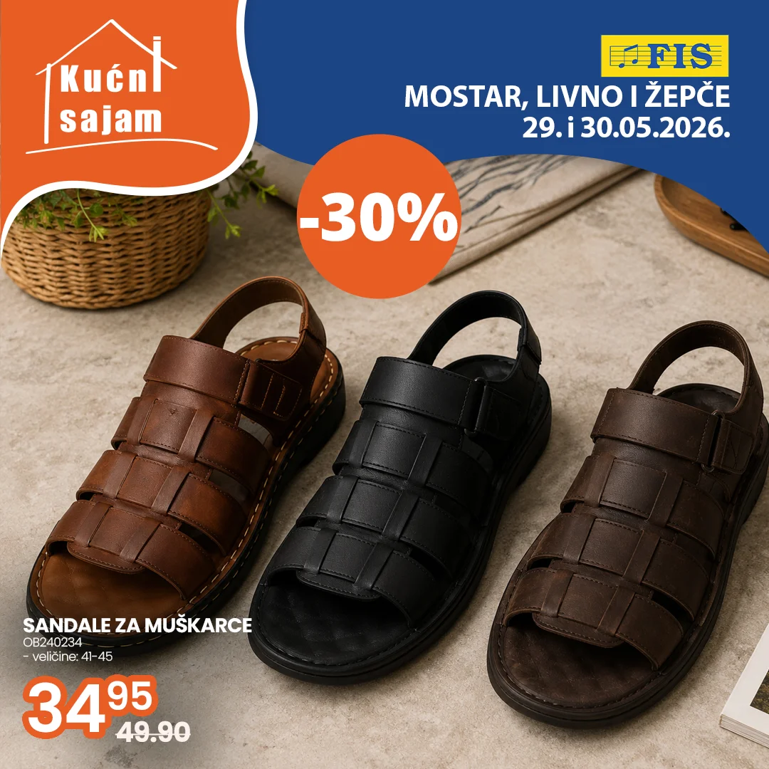 Fis KUĆNI SAJAM TOP SNIŽENJA 29-30.5.2026.