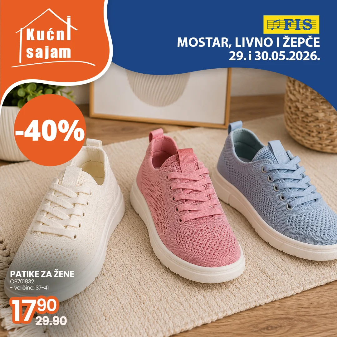 Fis KUĆNI SAJAM TOP SNIŽENJA 29-30.5.2026.