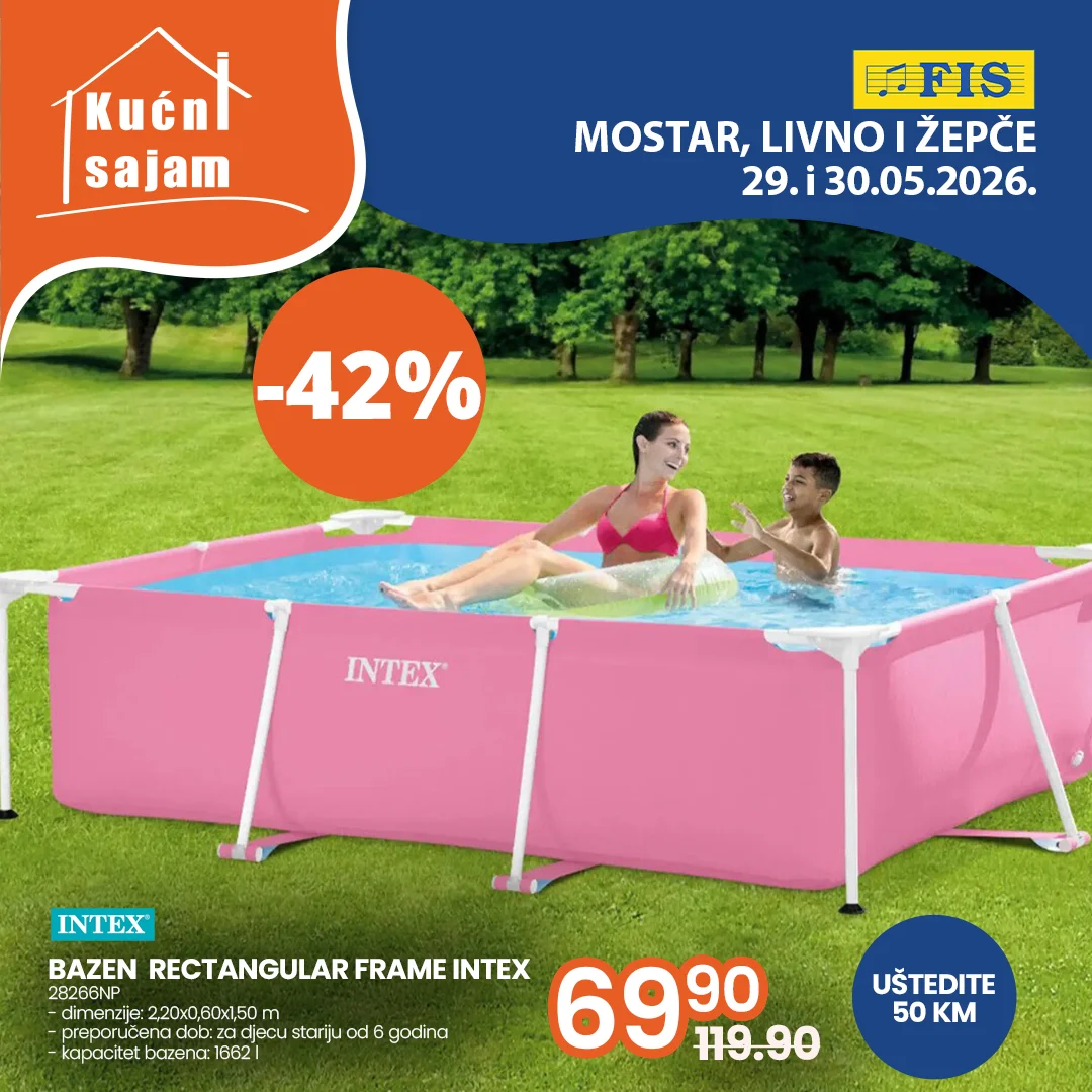 Fis KUĆNI SAJAM TOP SNIŽENJA 29-30.5.2026.