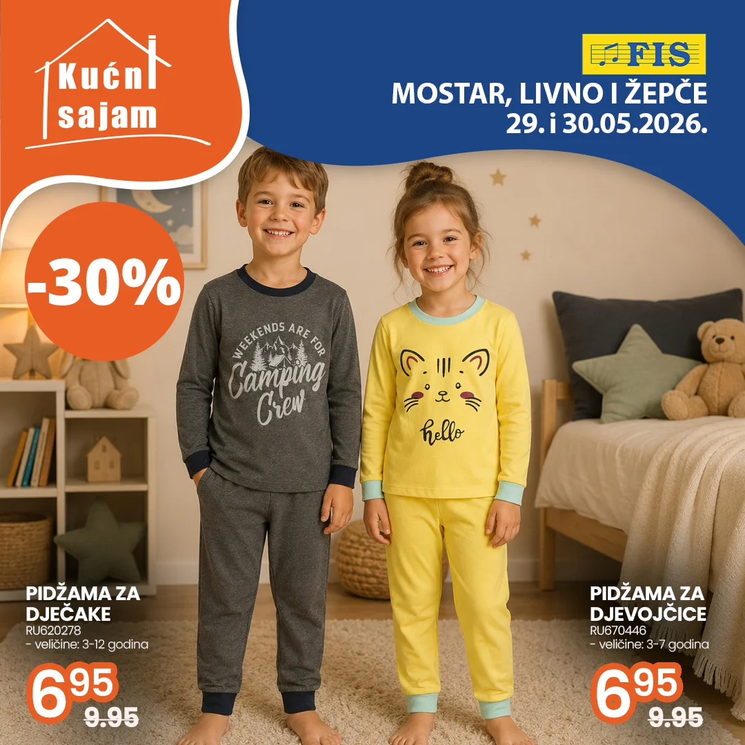Fis KUĆNI SAJAM TOP SNIŽENJA 29-30.5.2026.