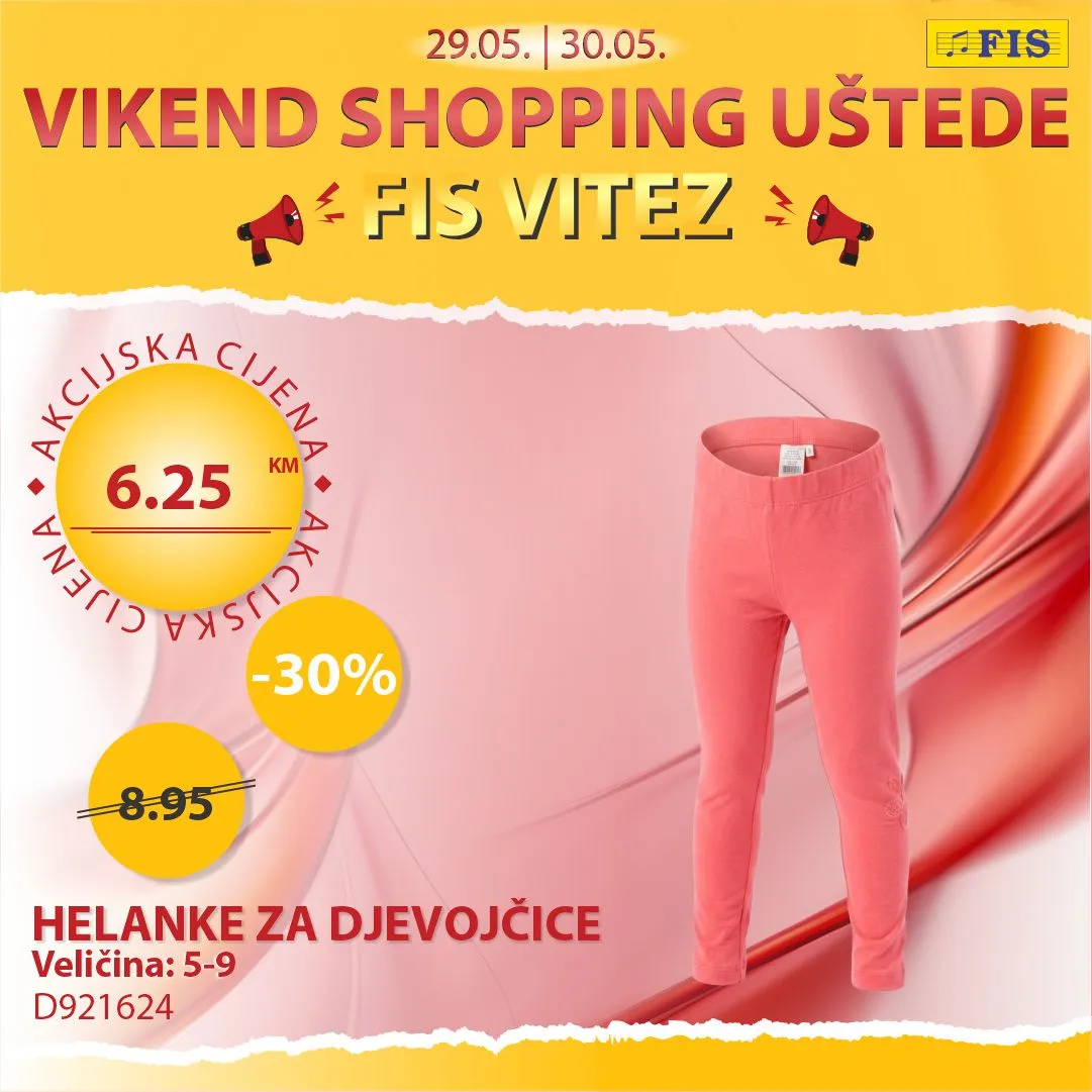 Fis SHOPPING WEEKEND