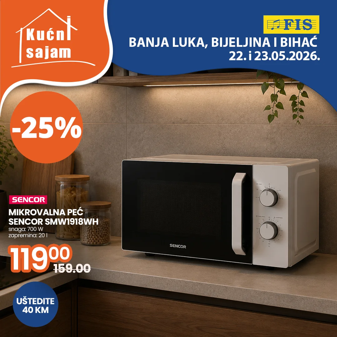 Fis KUĆNI SAJAM 22-23.5.2026.