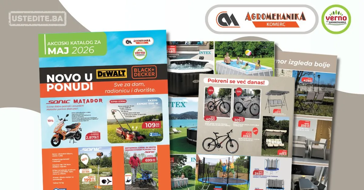 Verno by Agromehanika katalog maj 2026.