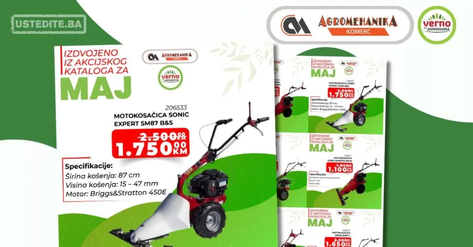 Verno by Agromehanika AKCIJA maj 2026.