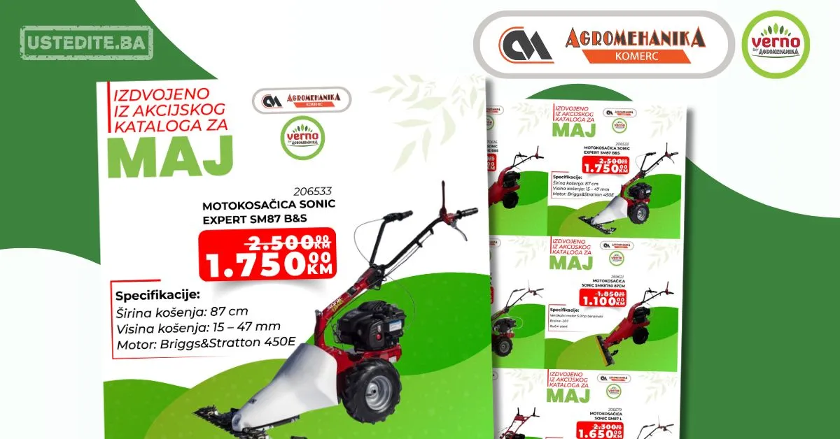 Verno by Agromehanika AKCIJA maj 2026.