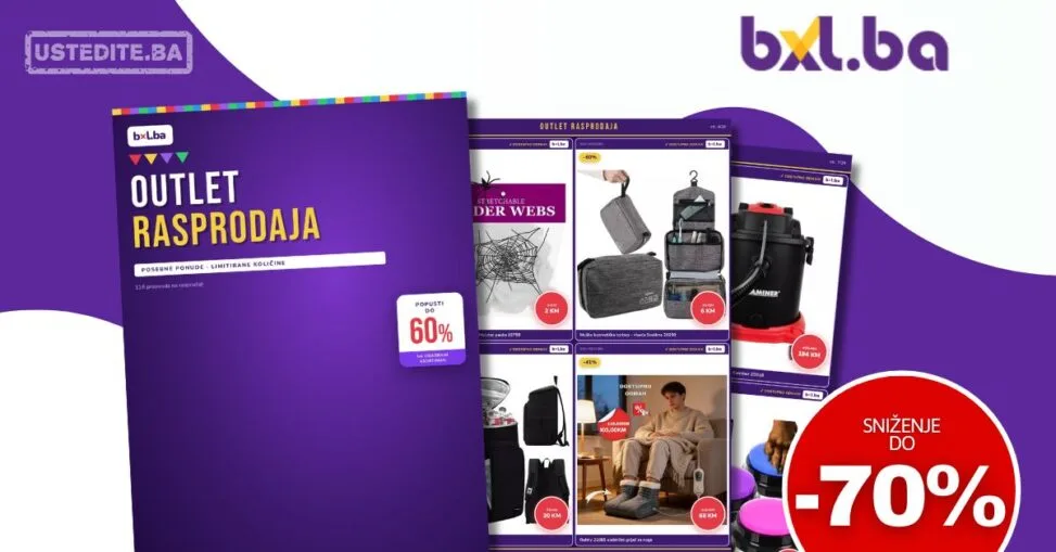 BXL Katalog OUTLET RASPRODAJA od 14.5.2026. do isteka zaliha