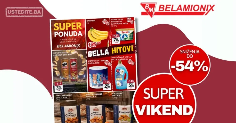 Belamionix vikend akcija 28-31.5.2026.