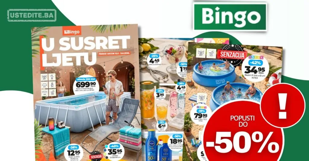 Bingo katalog U SUSRET LJETU 12.5-11.6.2026.
