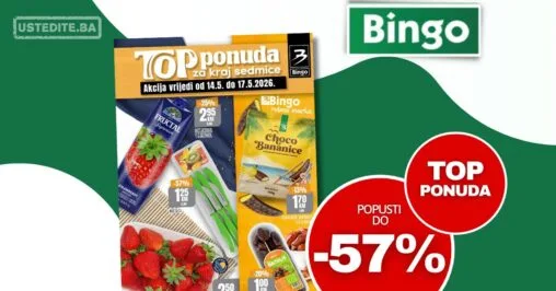 Bingo vikend akcija 14-17.5.2026.