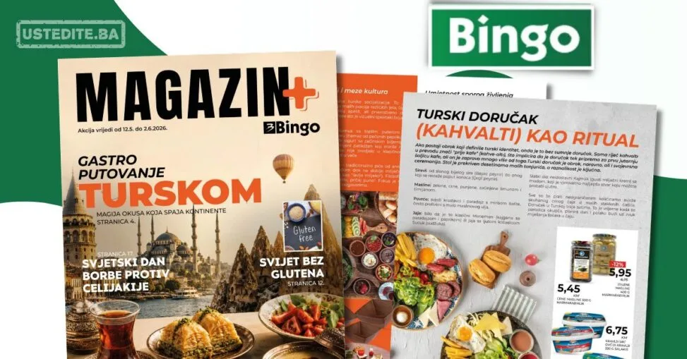 Bingo katalog MAGAZIN PLUS 12.5-2.6.2026.