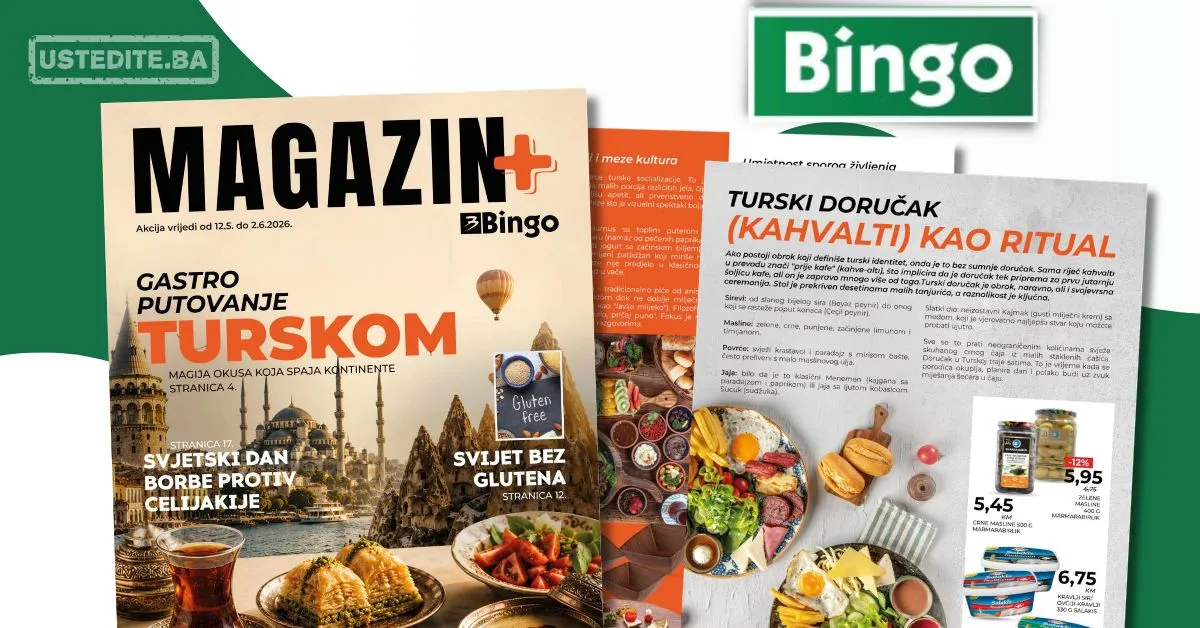 Bingo katalog MAGAZIN PLUS 12.5-2.6.2026.