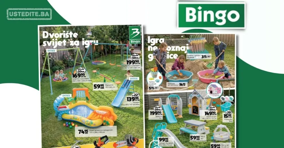 Bingo katalog DVORIŠTE I IGRA - akcija do 31.5.2026.