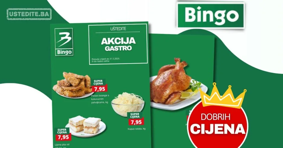 Bingo akcija GASTRO PONUDA