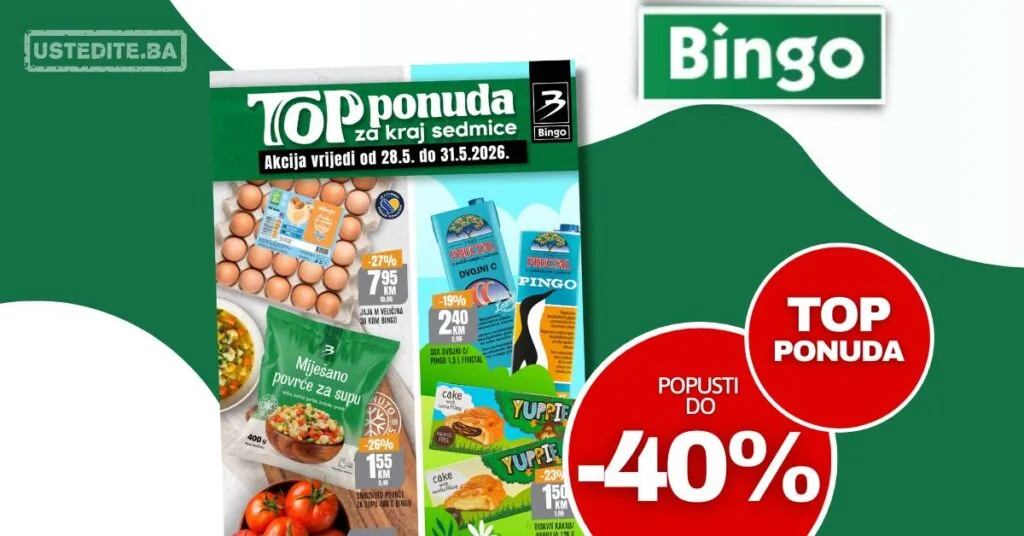 Bingo vikend akcija 28-31.5.2026.