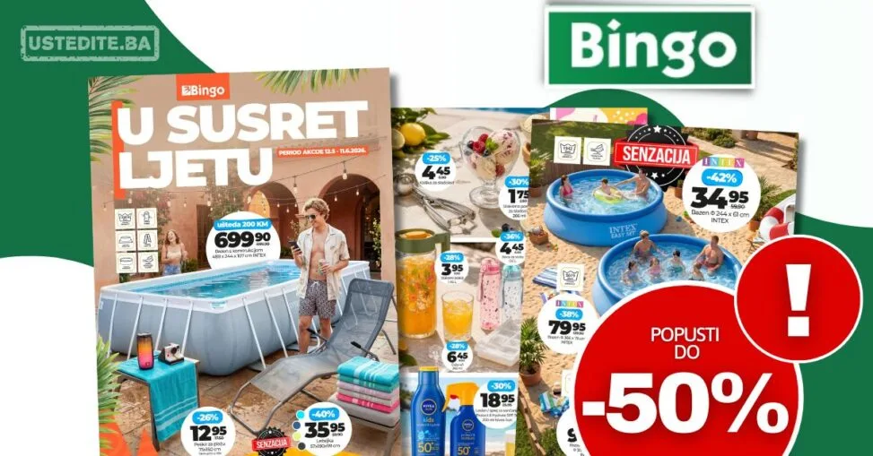 Bingo katalog U SUSRET LJETU 12.5-11.6.2026.