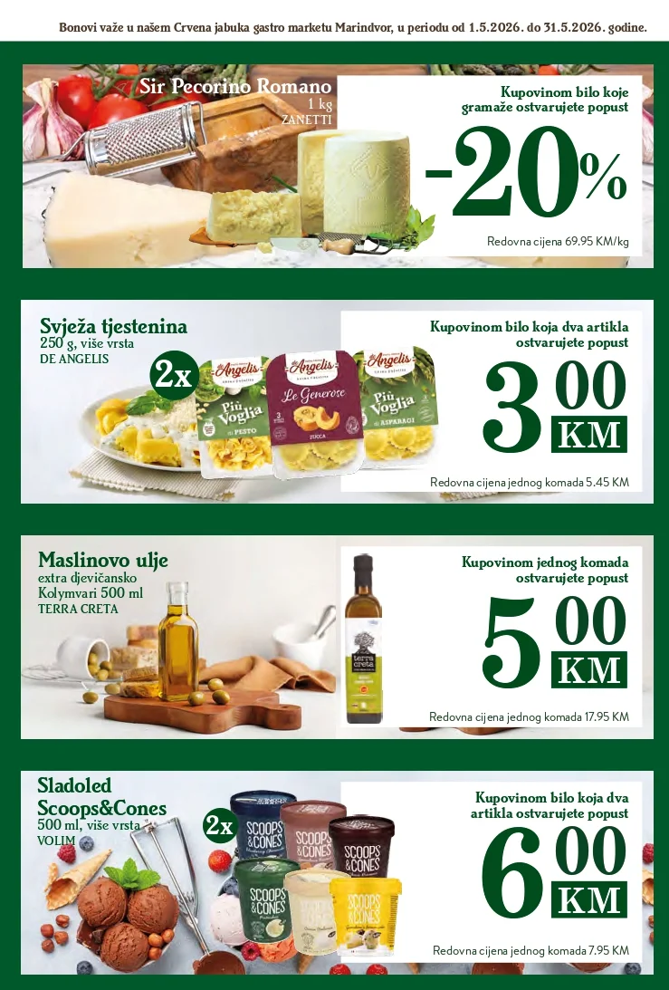 Crvena Jabuka GASTRO MARKET katalog 1-31.05.2025.