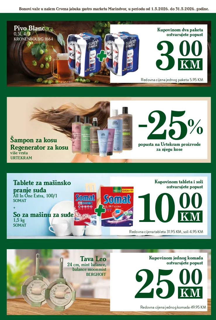 Crvena Jabuka GASTRO MARKET katalog 1-31.05.2025. 