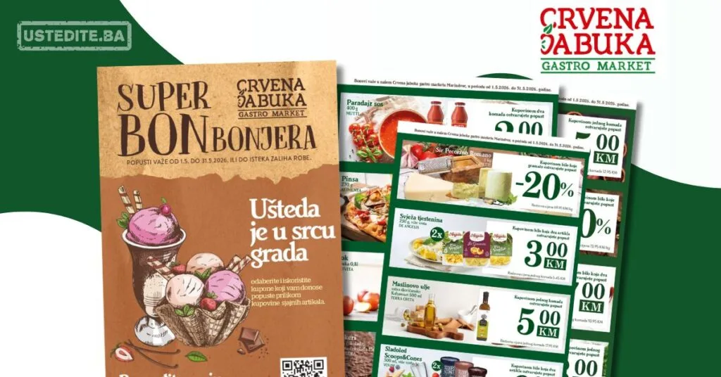 Crvena Jabuka GASTRO MARKET katalog 1-31.05.2025.
