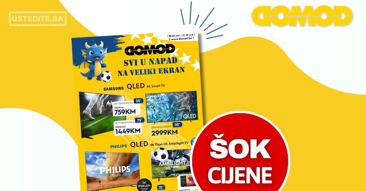 Domod katalog TELEVIZORI 20-31.5.2026.