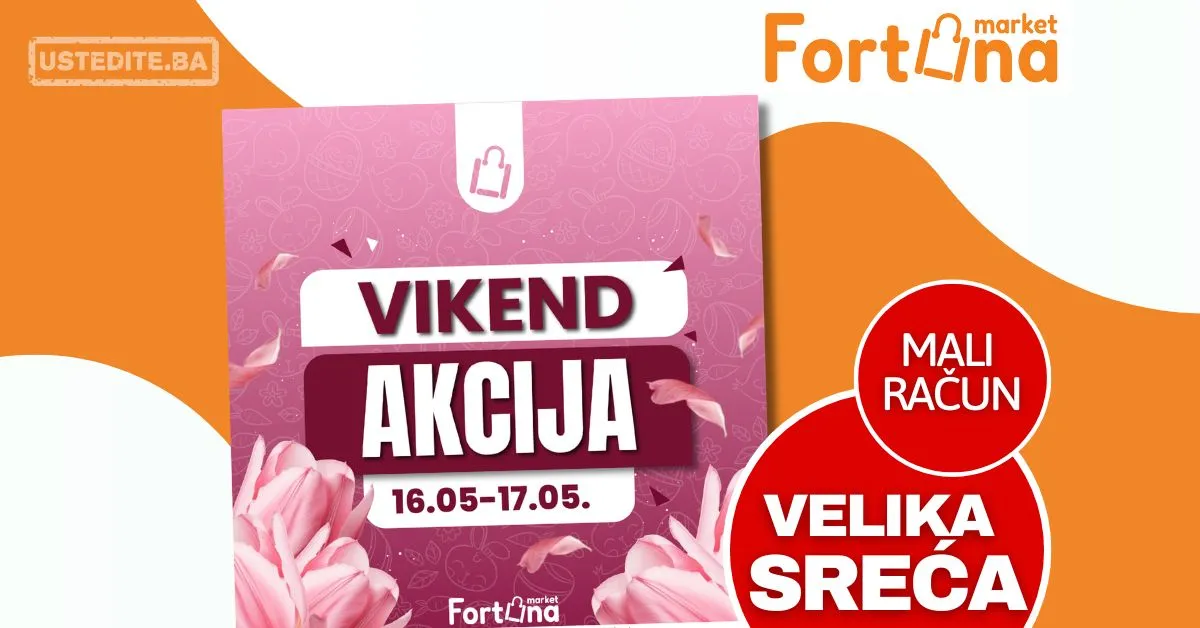 Fortuna vikend akcija 16-17.5.2026.
