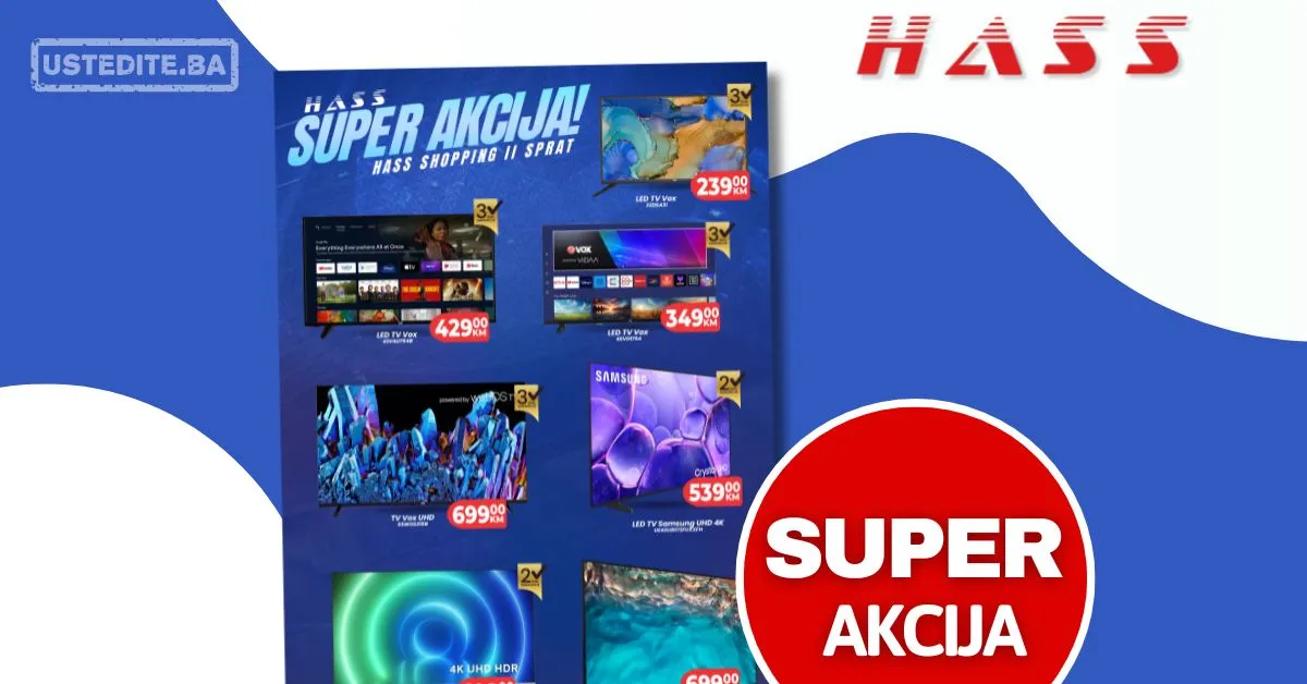 Hass komerc SUPER AKCIJA od 19.5.2026. do isteka zaliha