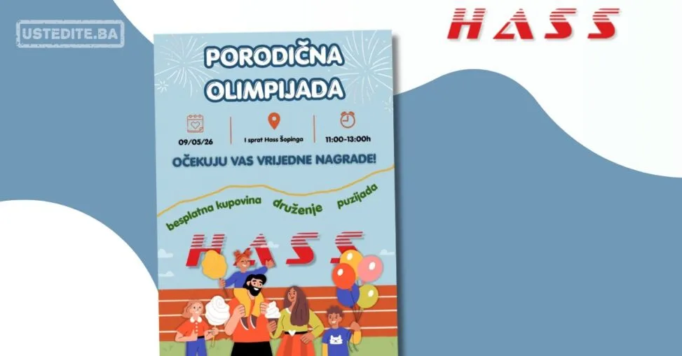 Hass komerc PORODIČNA OLIMPIJADA 9.5.2026.