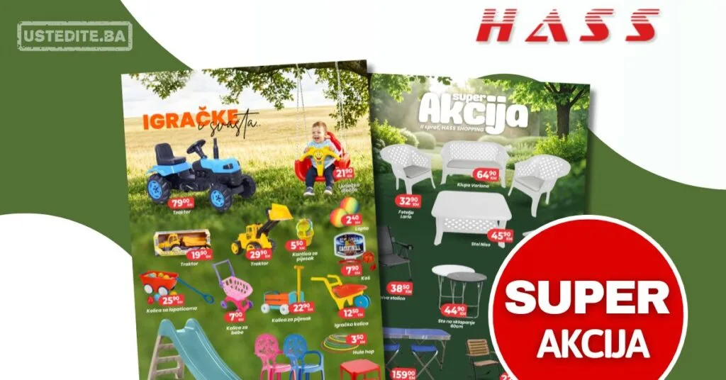 Hass komerc SUPER AKCIJA od 8.5.2026. do isteka zaliha