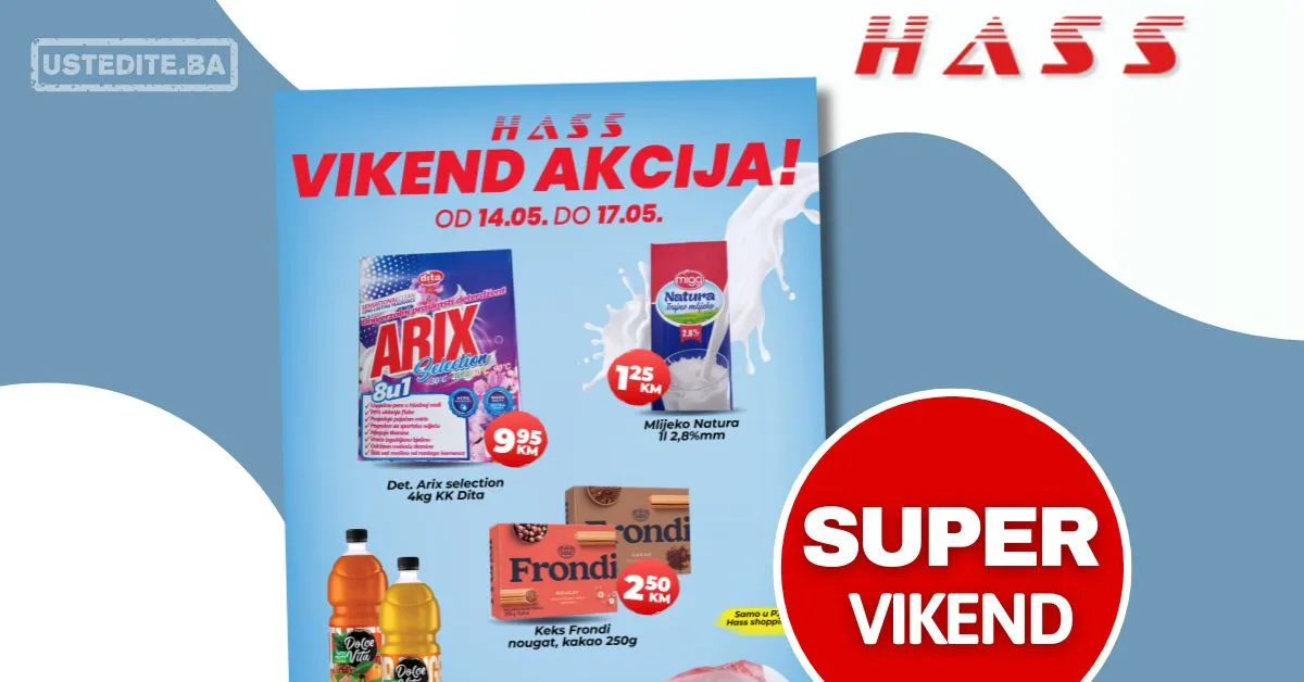 Hass komerc vikend akcija 14-17.5.2026.