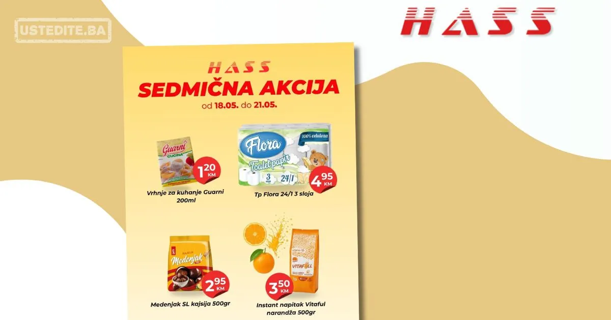 Hass komerc SEDMIČNA AKCIJA 18-21.5.2026.