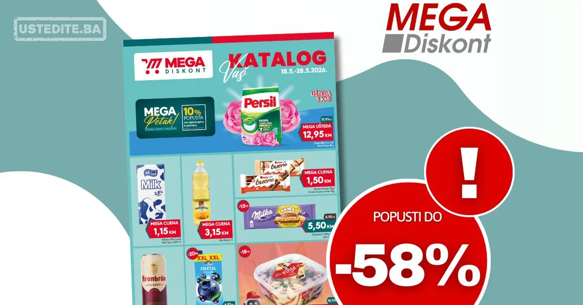Mega Diskont katalog 18-28.5.2026.