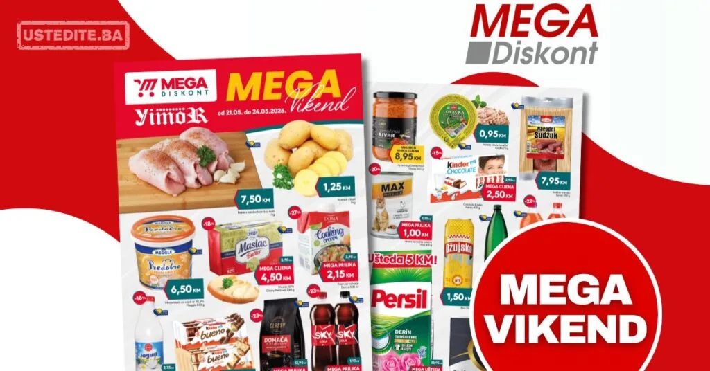Mega Diskont vikend akcija 21-24.5.2026.