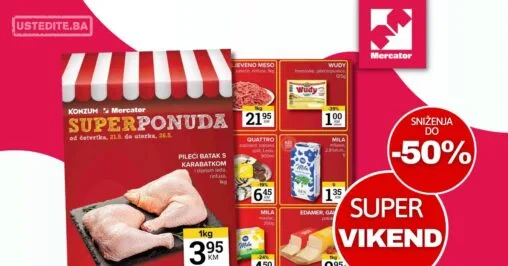 Mercator vikend akcija 21-26.5.2026.