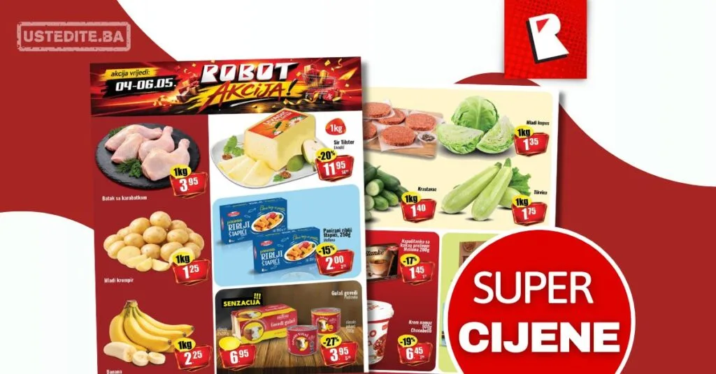 Robot akcija za početak sedmice 4-6.5.2026.