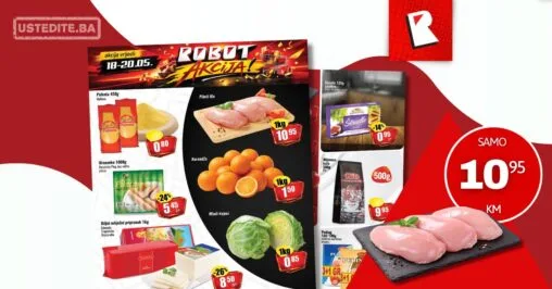 Robot akcija za početak sedmice 18-20.5.2026.