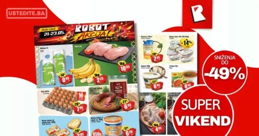 Robot vikend akcija 21-23.5.2026.